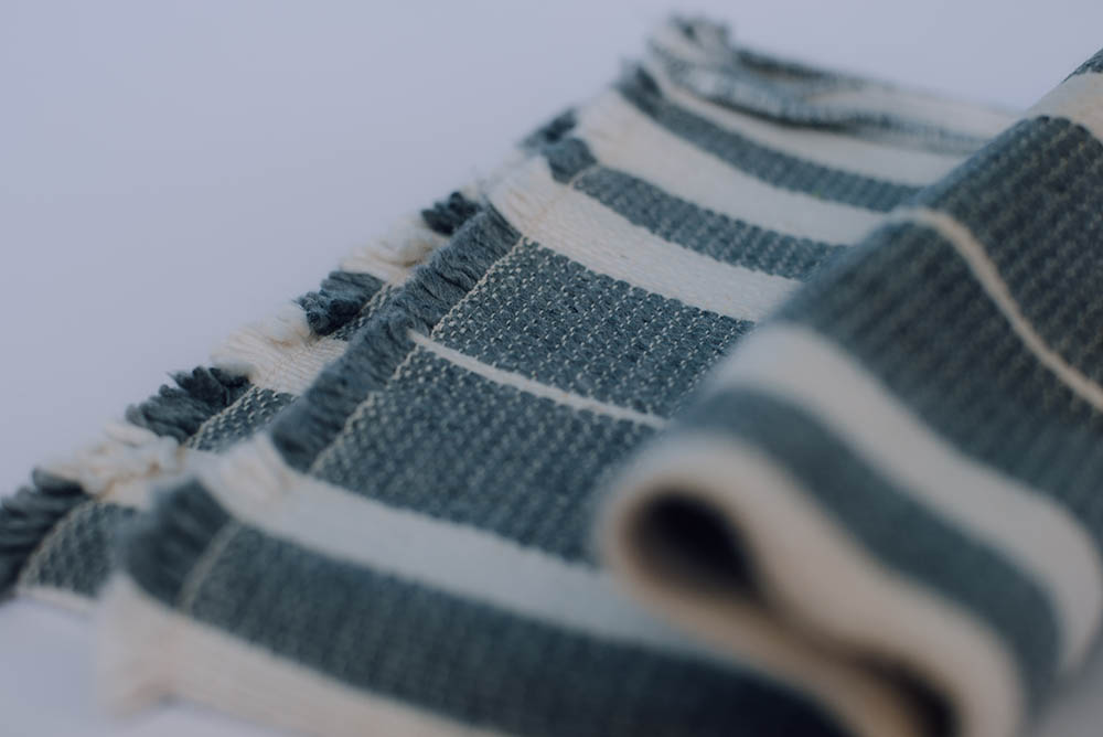 trapo de piso rayado